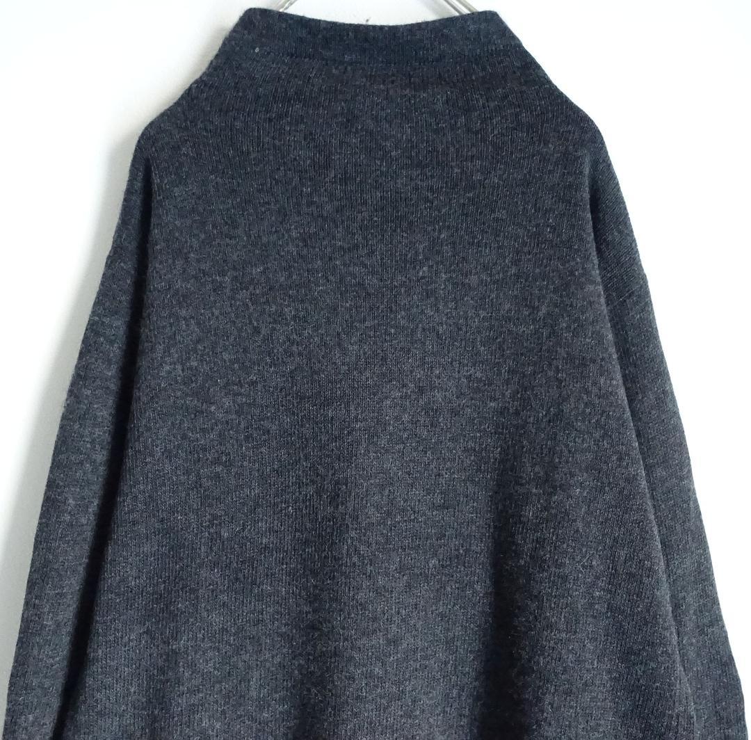 美品Max Maraマックスマーラ☆イタリア製 ウール混ハイネックニットLグレー