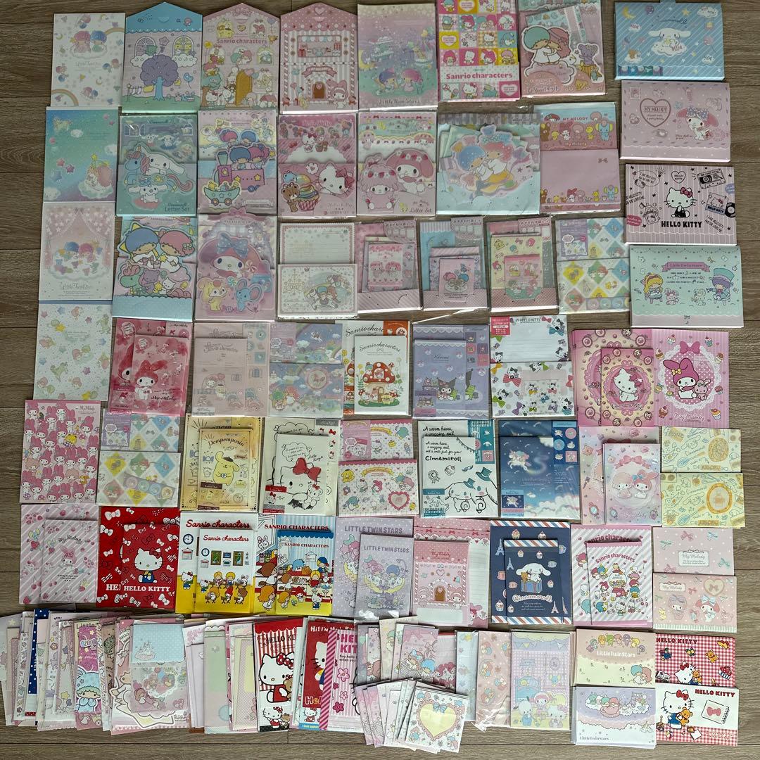 \"あさりあ\"  サンリオ キキララ シナモロール バラメモ 150枚以上