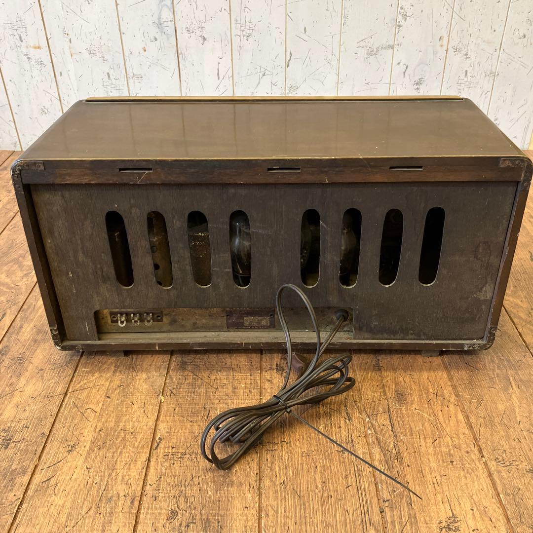 昭和レトロ 東京芝浦電気 東芝 TOSHIBA 真空管 ラジオ 古家電 古道具