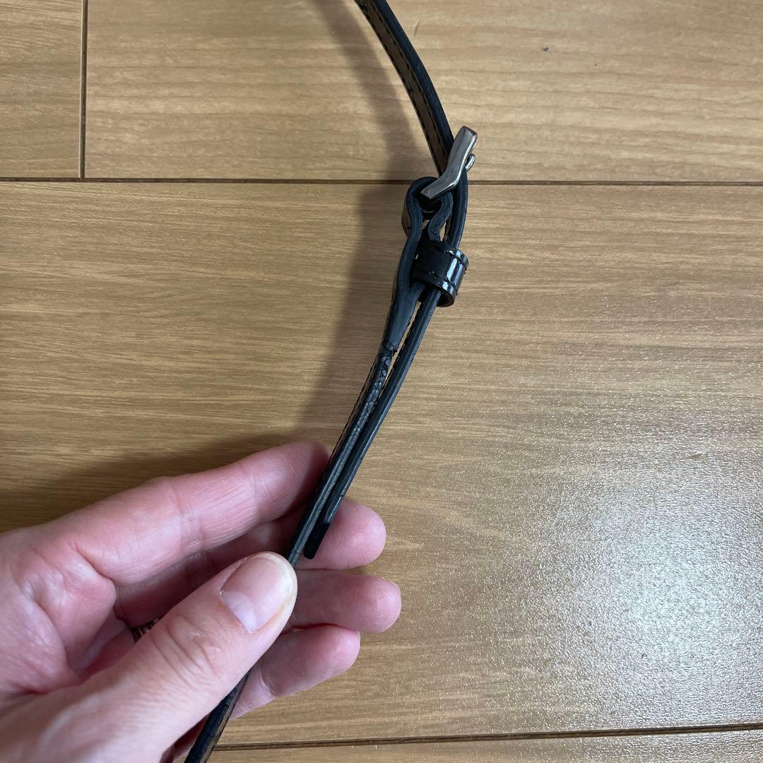 BURBERRY ハート型ショルダーバッグ　キッズ　エナメル　レア♪バーバリー