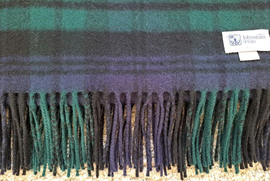 【新品未使用】Johnstons of Elgin 大判カシミヤストール