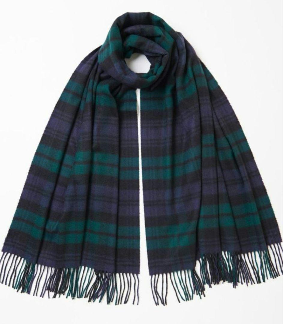 【新品未使用】Johnstons of Elgin 大判カシミヤストール