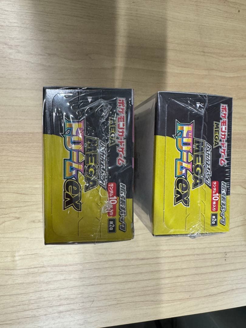 ポケモンカードゲーム MEGA ドリームEX 2個セット シュリンク付き