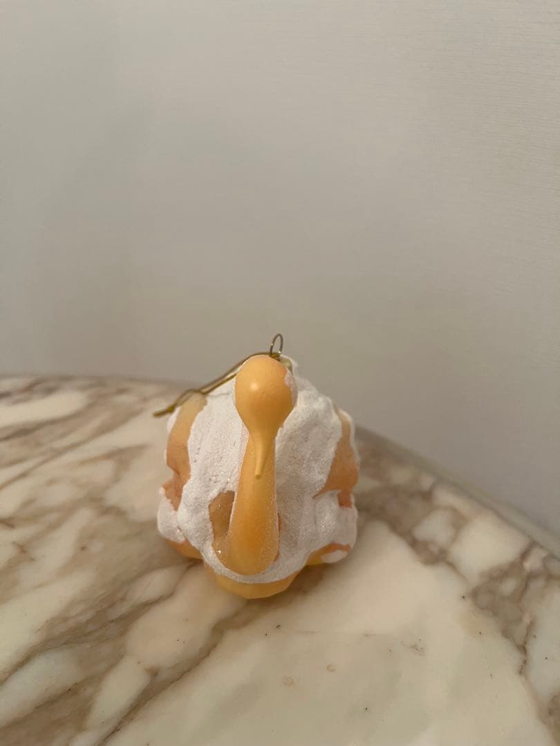 Astier アスティエ　SWAN CREAM PUFF オーナメント　スワン