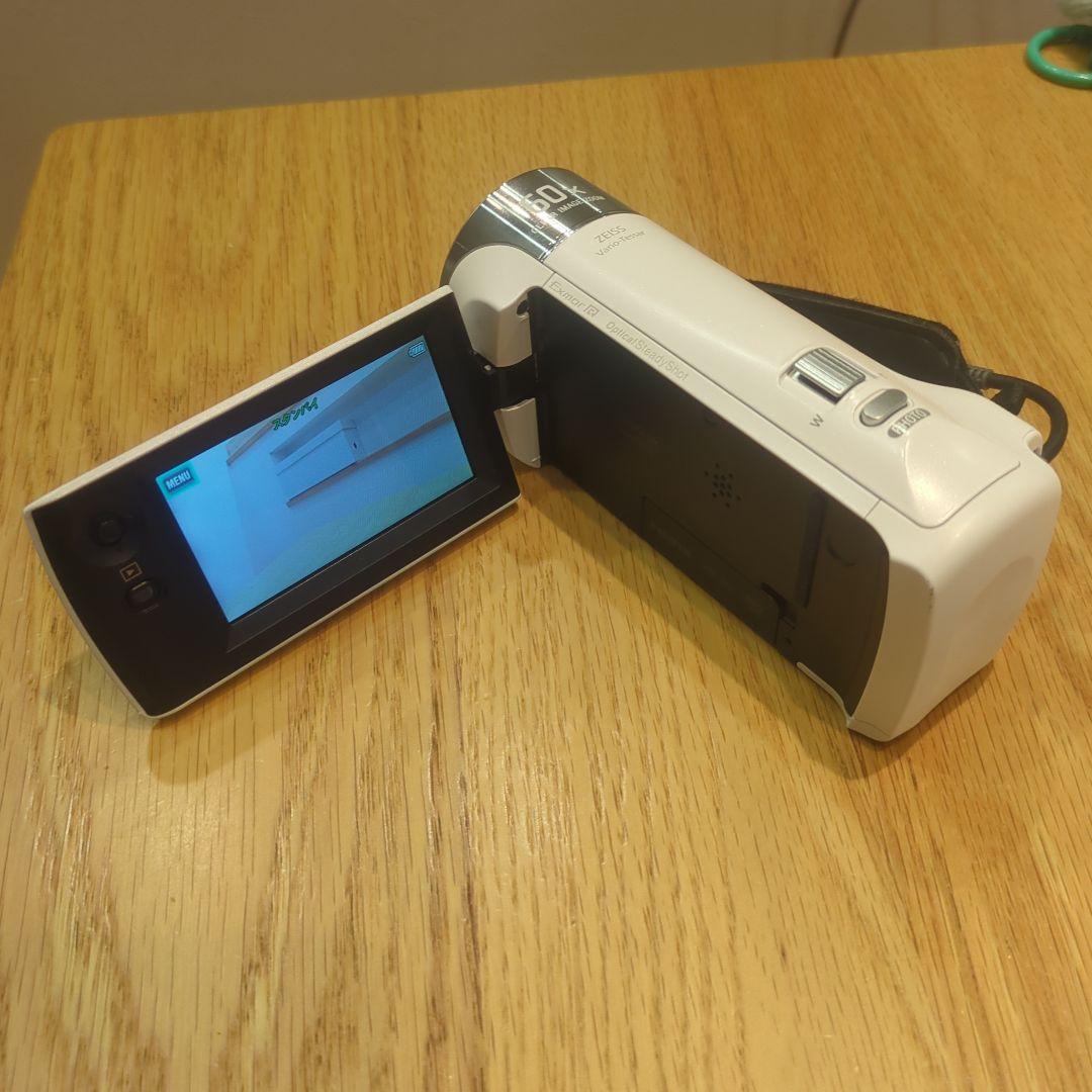 SONY HDR-CX470 ハンディカムビデオカメラ 本体 ホワイト