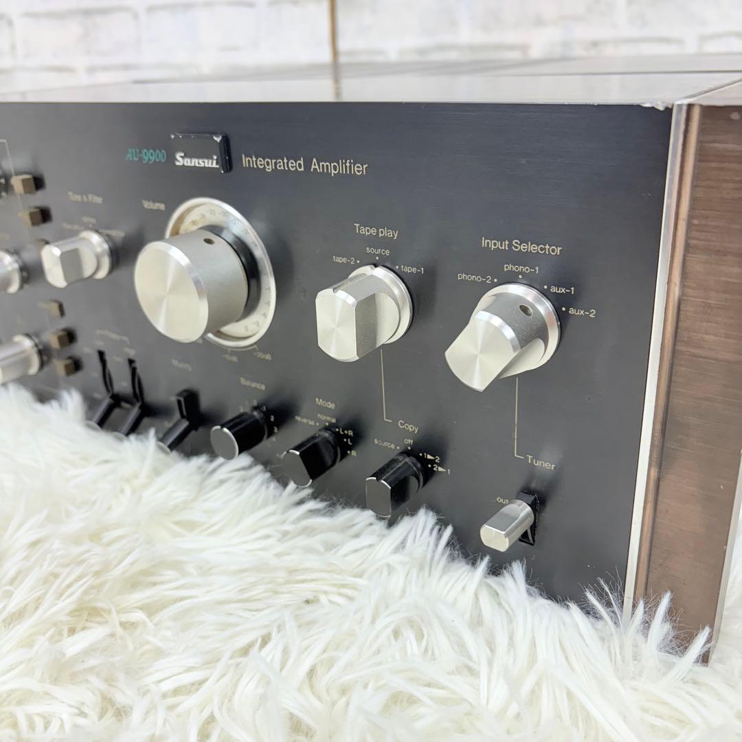 SANSUI プリインアンプ AU-9900 オーディオ機器 希少 audio