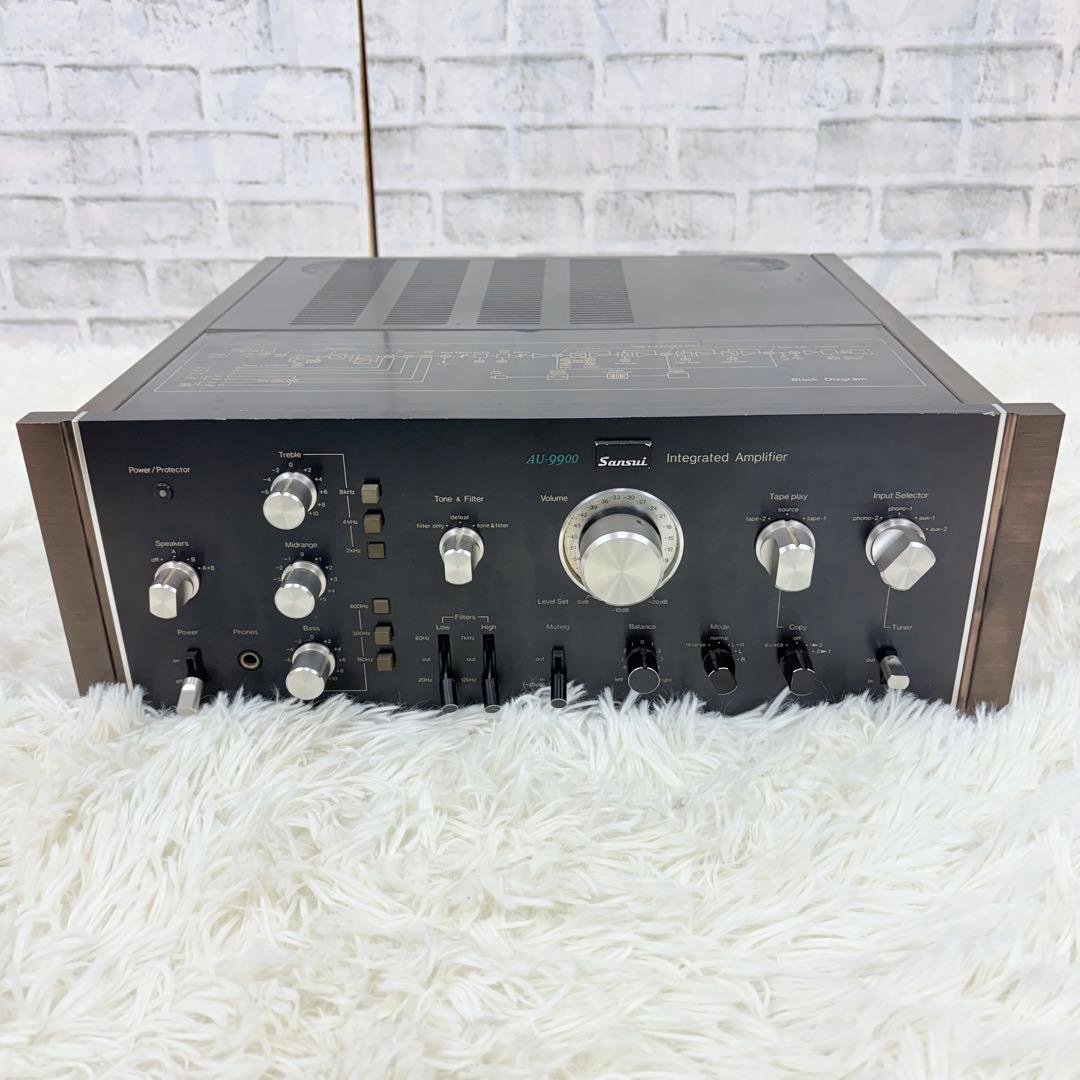SANSUI プリインアンプ AU-9900 オーディオ機器 希少 audio
