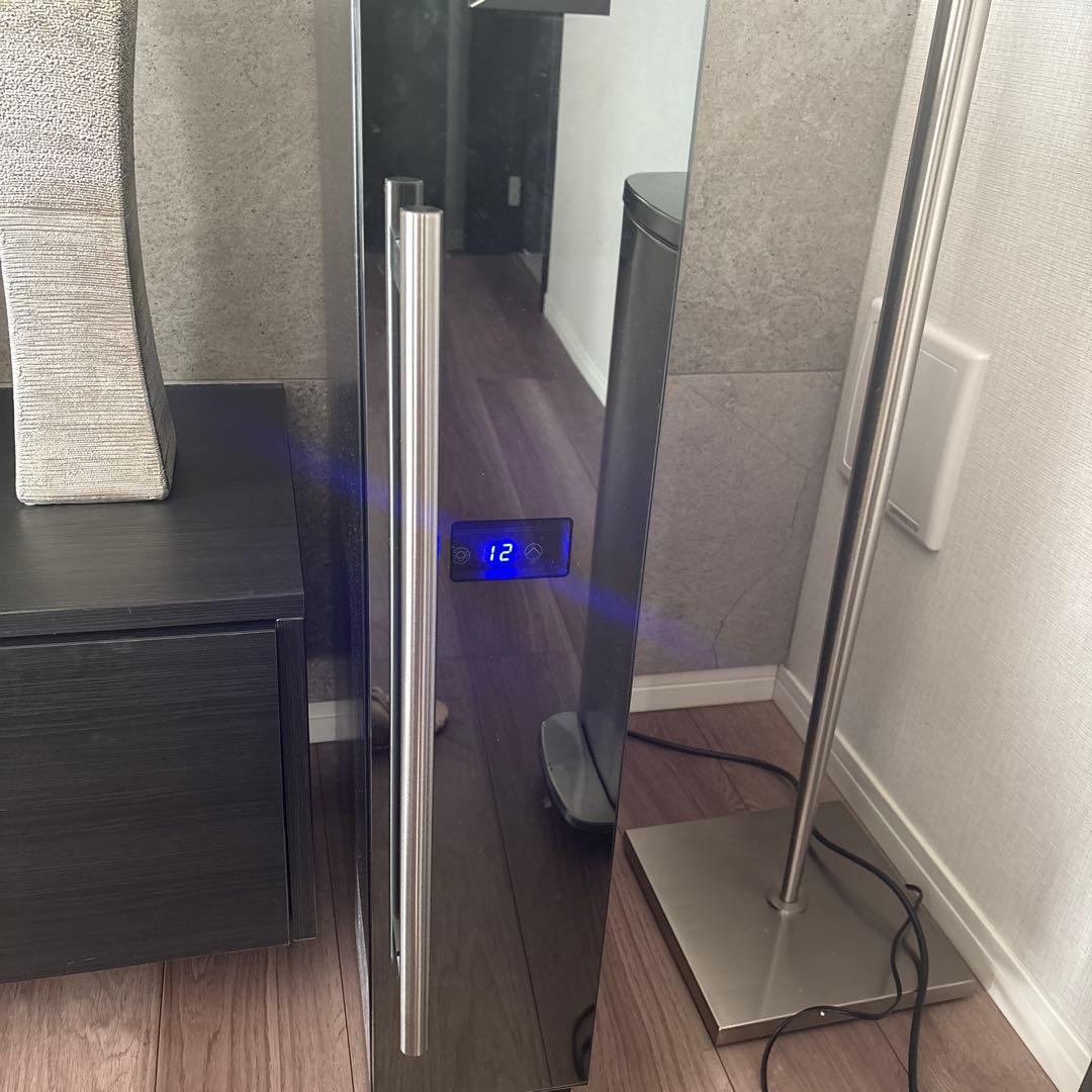 ワインセラー ブラック 右開き 最大7本収納