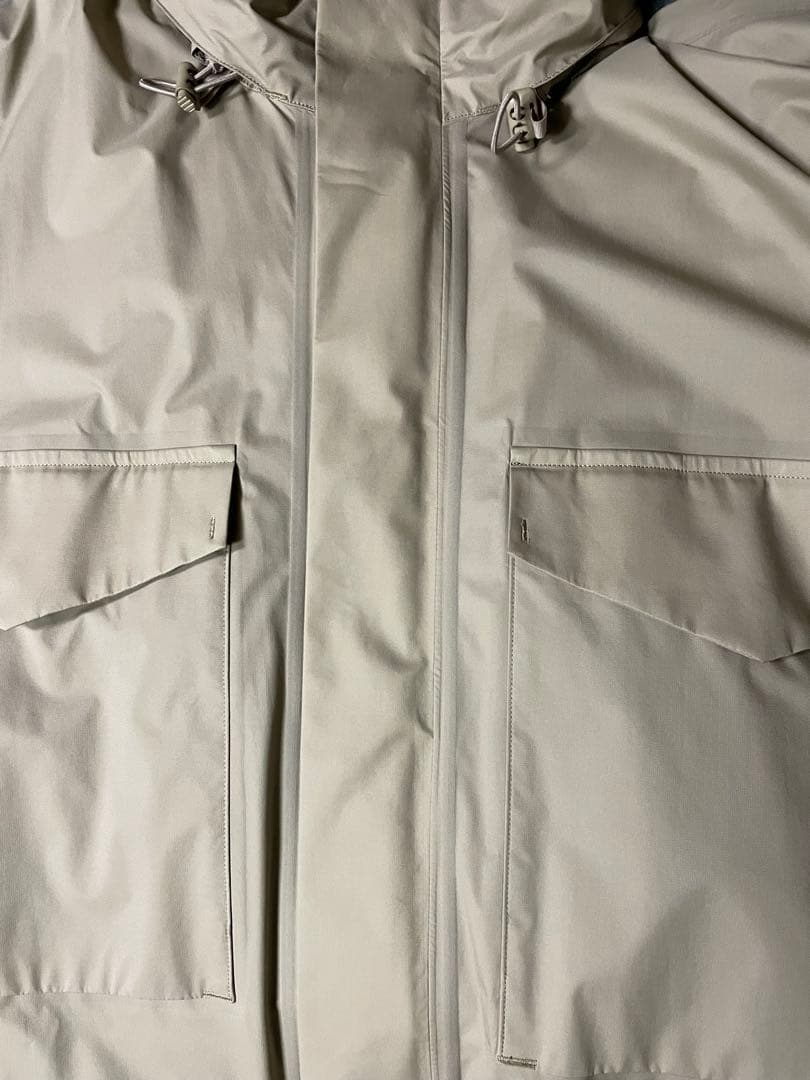 HYKE PERTEX WEP JACKET ナイロン ジャケット ベージュ