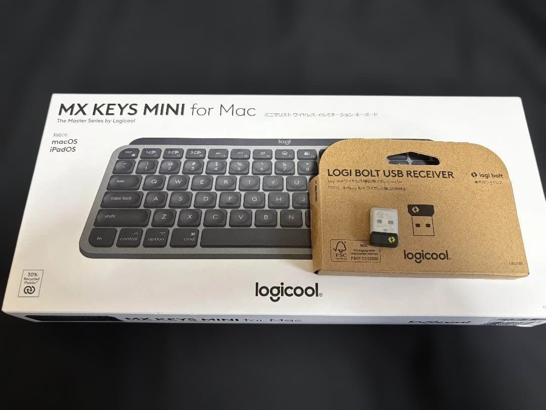 ロジクール MX KEYS mini for Mac US配列 ロジボルト付