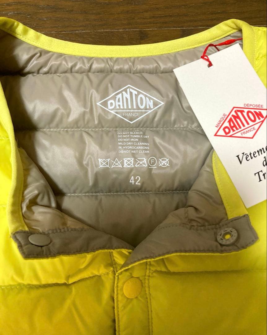 未使用DANTONダントン インナーダウンジャケット 42