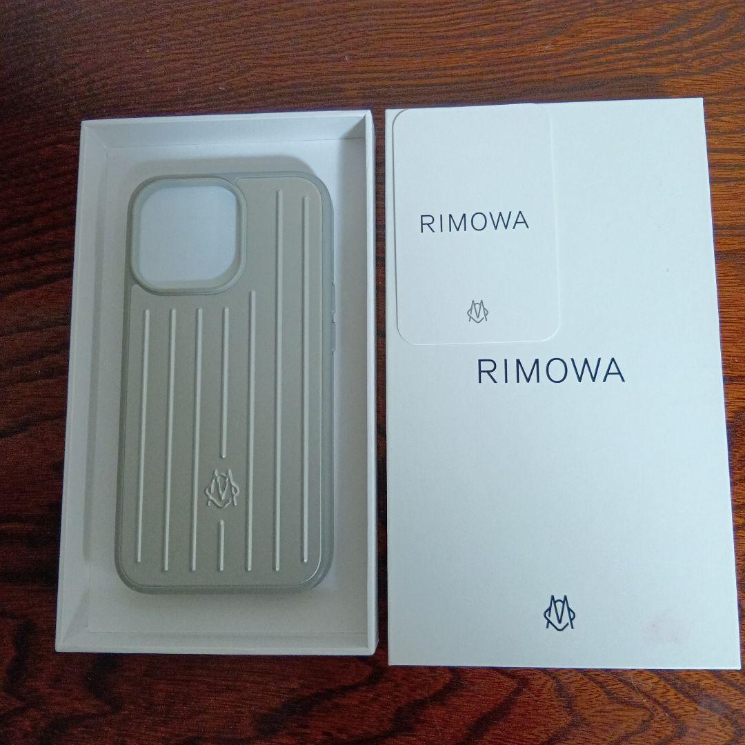 RIMOWA iPhone 13Pro ケース グレー
