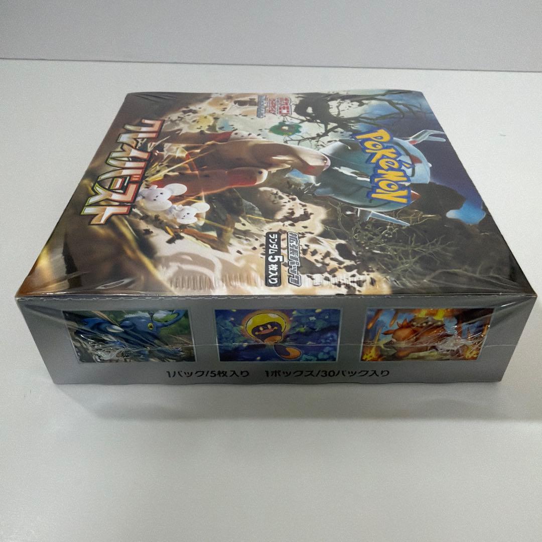 新品未開封、シュリンク付き　ポケモンカード クレイバーストBOX