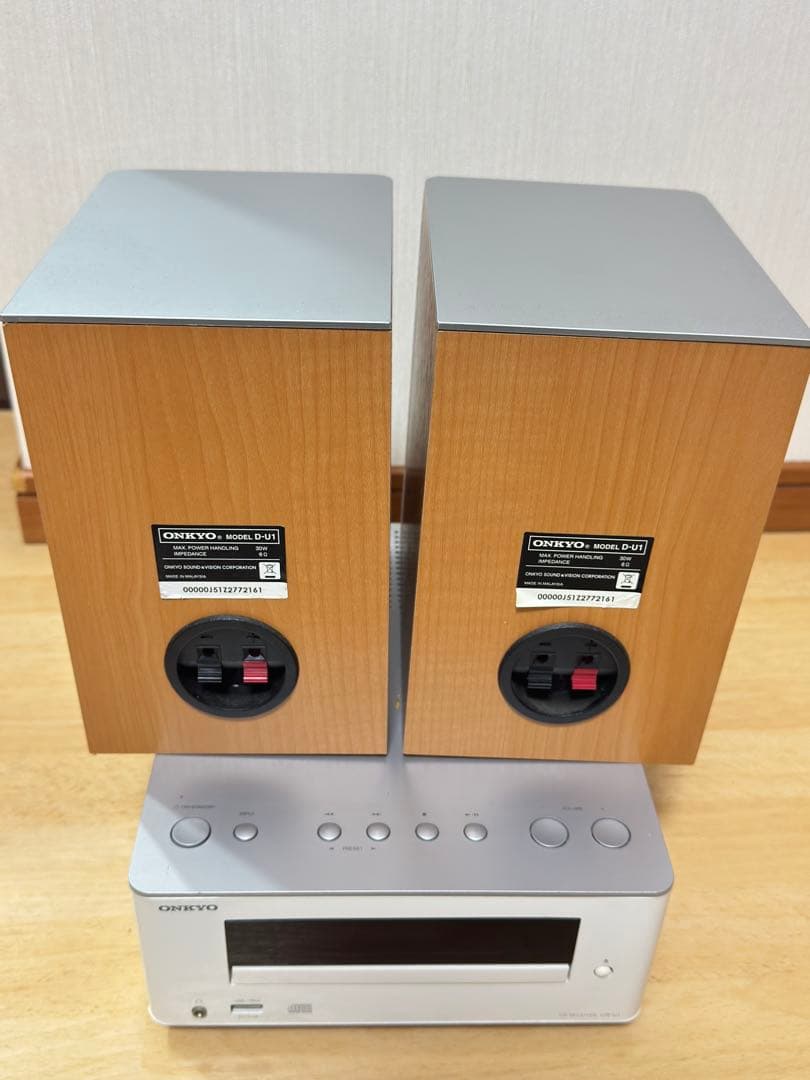 ONKYO ミニコンポ USBポート搭載