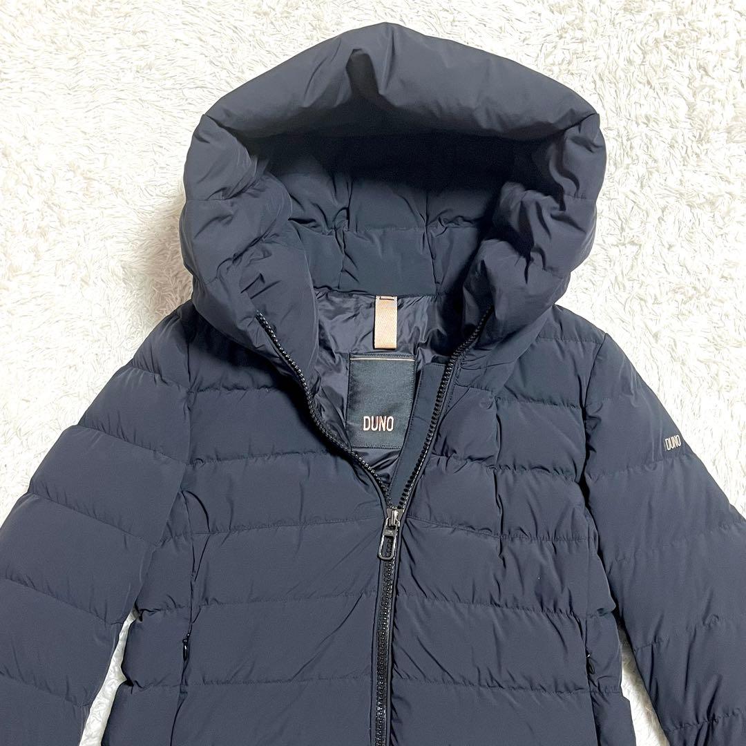 ✨極美品✨DUNO チェリーニ ダウンコート ロング丈 Lサイズ相当 Aライン