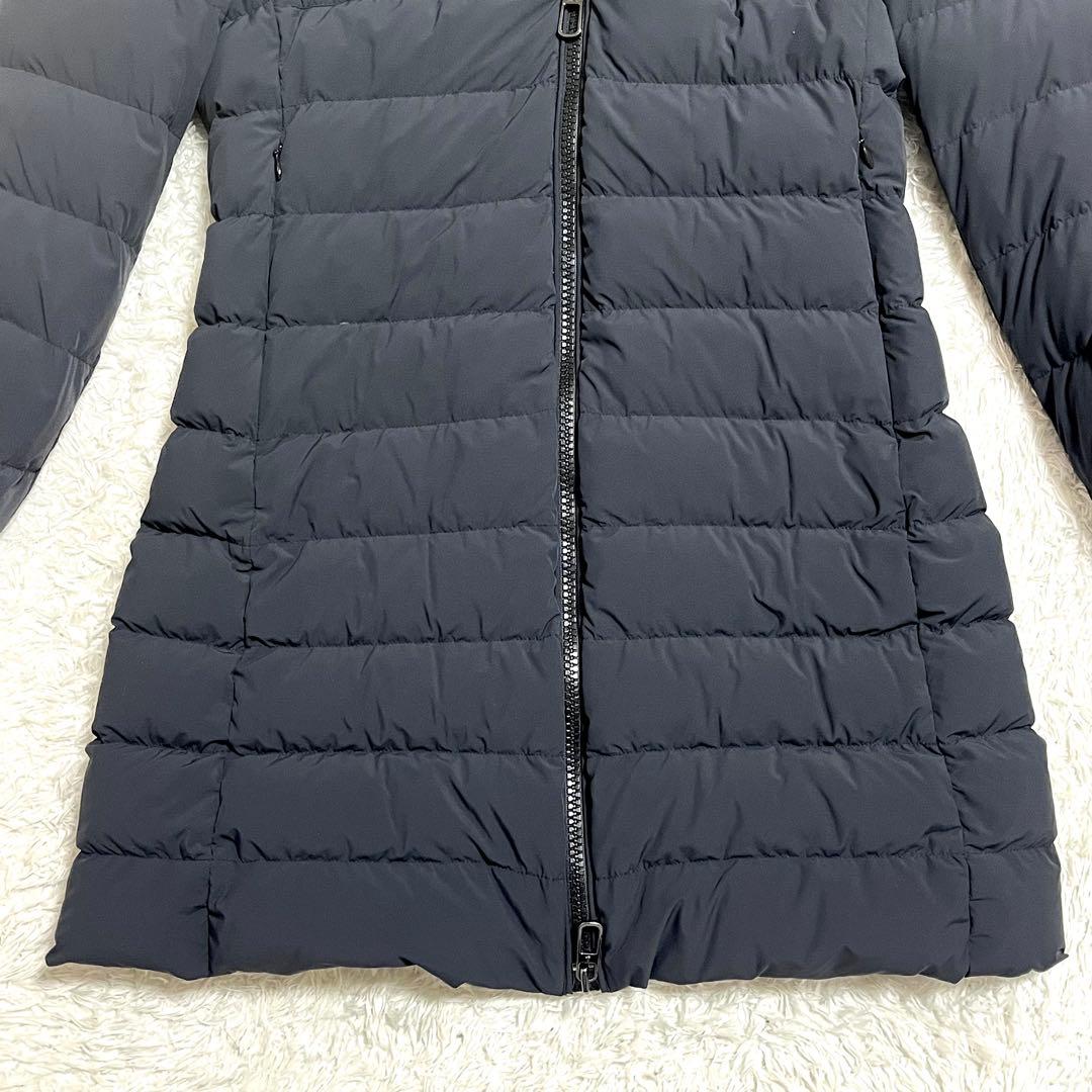 ✨極美品✨DUNO チェリーニ ダウンコート ロング丈 Lサイズ相当 Aライン