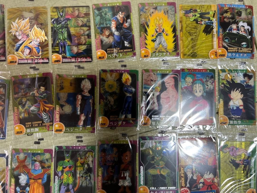 年始限定！希少！ドラゴンボール カード 森永　旧ウエハース　未開封34枚セット
