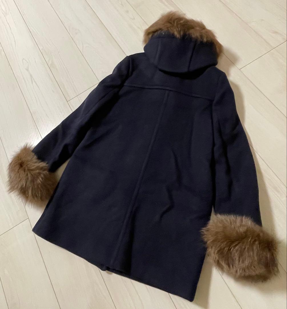 【新品未使用】ジャスグリッティー　ビット付きダッフルコート 1 S ネイビー