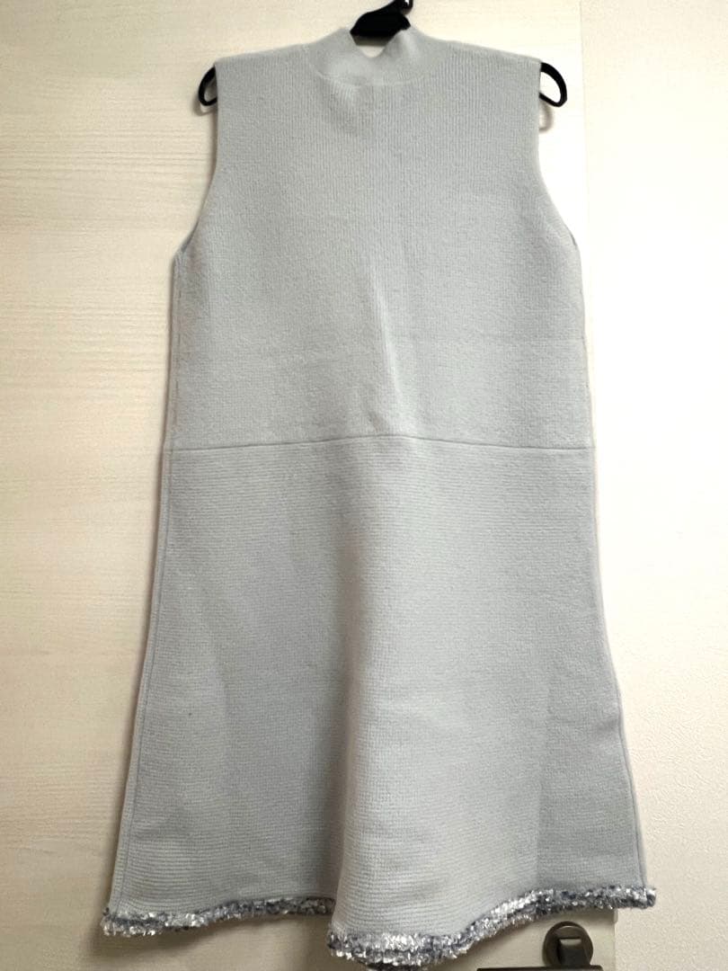 CELFORDセルフォードトリムミニニットワンピースセット ツイードセットアップ