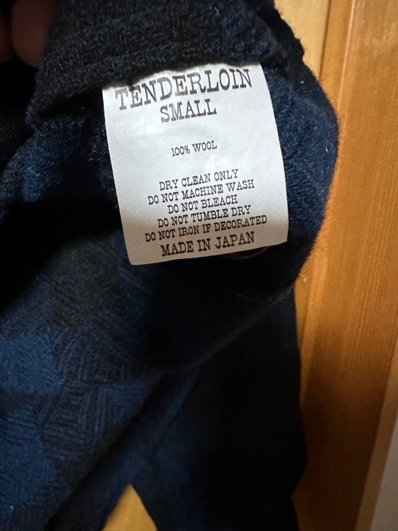 Tenderloin ウールシャツ S バンドカラー　スタンドカラー　レアモデル