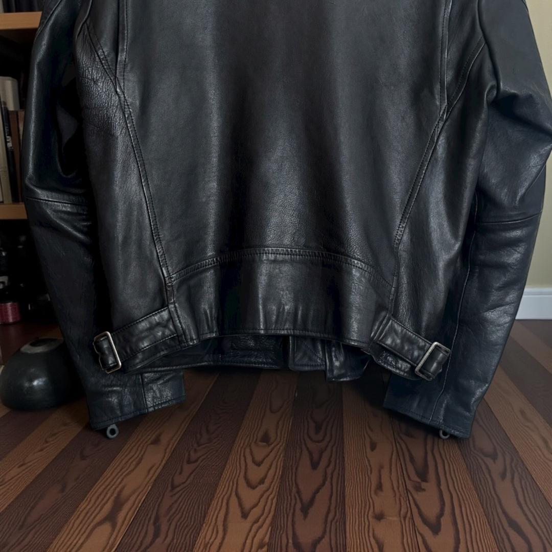 Yohji Yamamoto POUR HOMME シングルライダースジャケット