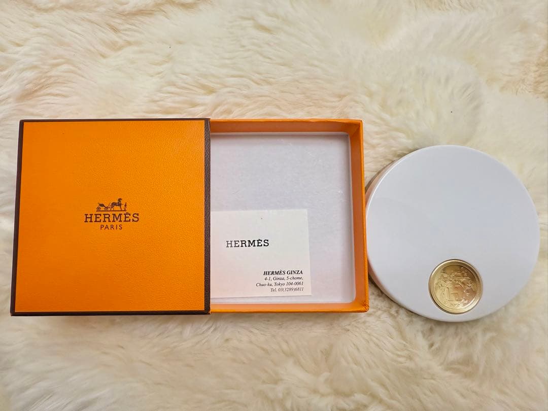 Hermès プードル オルフェーブル 01 パーマブラ ス ゴールド 限定品