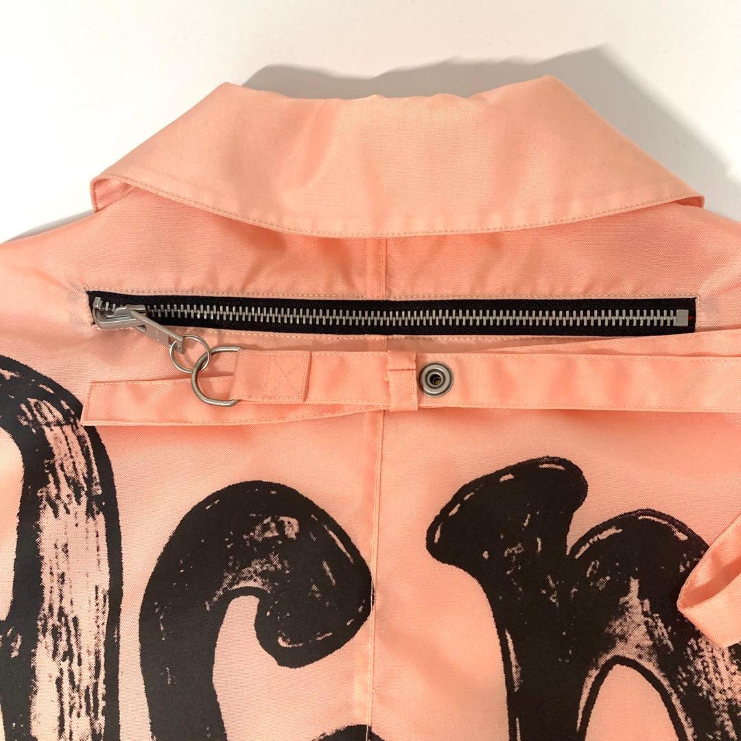 海外限定モデル Acne Studios ナイロン ロゴ コート 46 / M