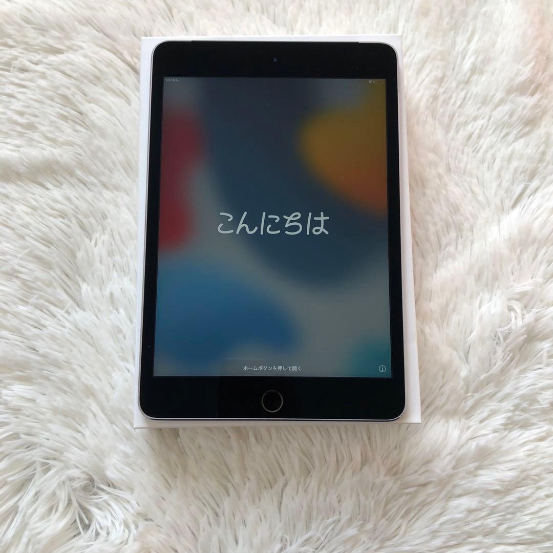 【完動品】iPad mini4 128GB SIMフリー 【すぐ発送】