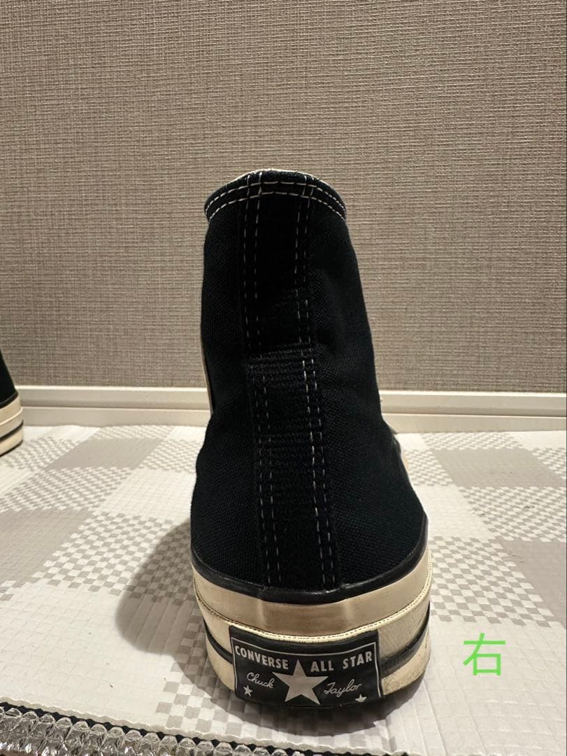 【converse】CT70 BLACK HI CUT ブラック
