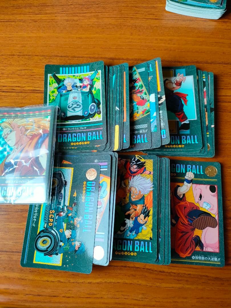 極美品　ビジュアルアドベンチャー95.95EXフルコンプドラゴンボールカードダス