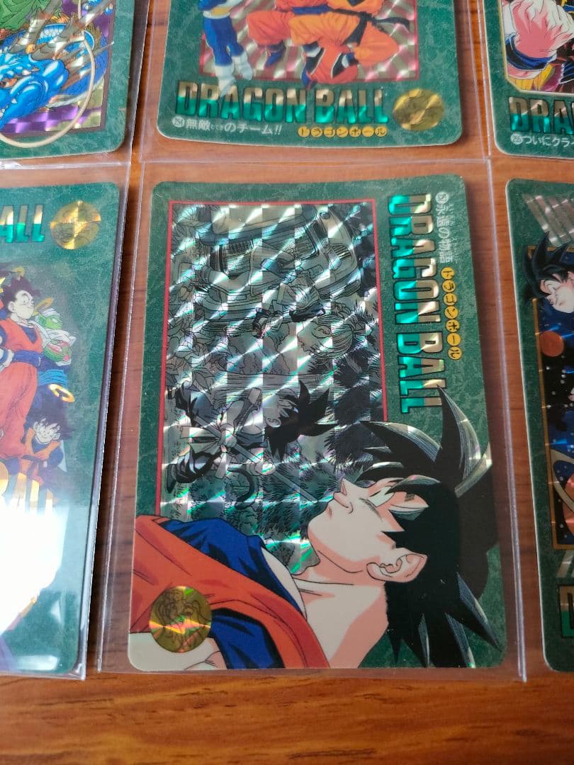 極美品　ビジュアルアドベンチャー95.95EXフルコンプドラゴンボールカードダス