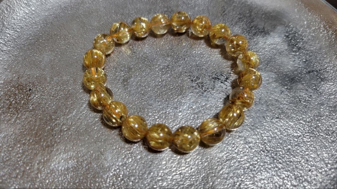 ゴールドルチルクォーツ