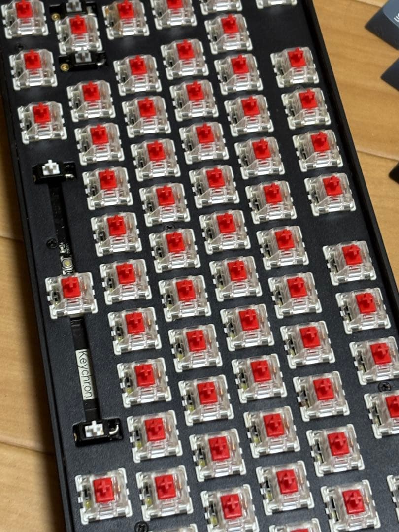 【美品】Keychron K8 Pro キーボード US配列 赤軸 RGB