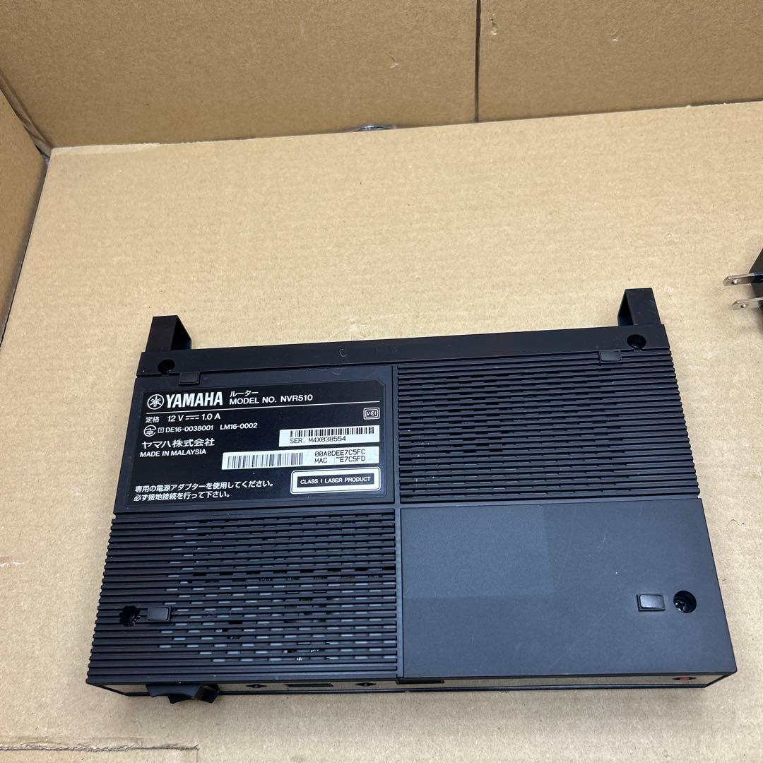 ヤマハ ギガ アクセス VoIP ルーター NVR510