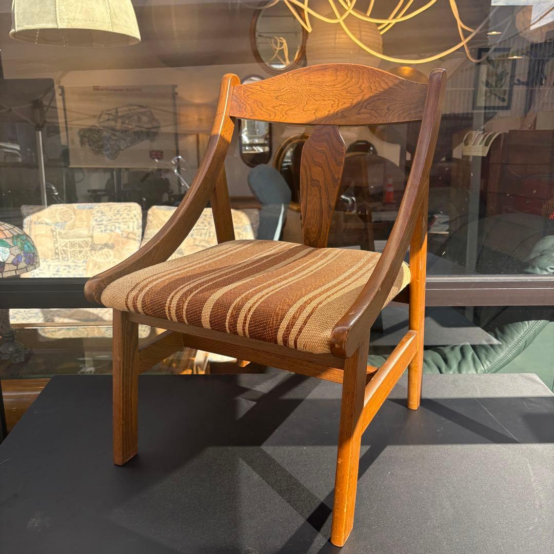 fujimokko ダイニングチェア　ロビーチェア　ミッドセンチュリー　2/2