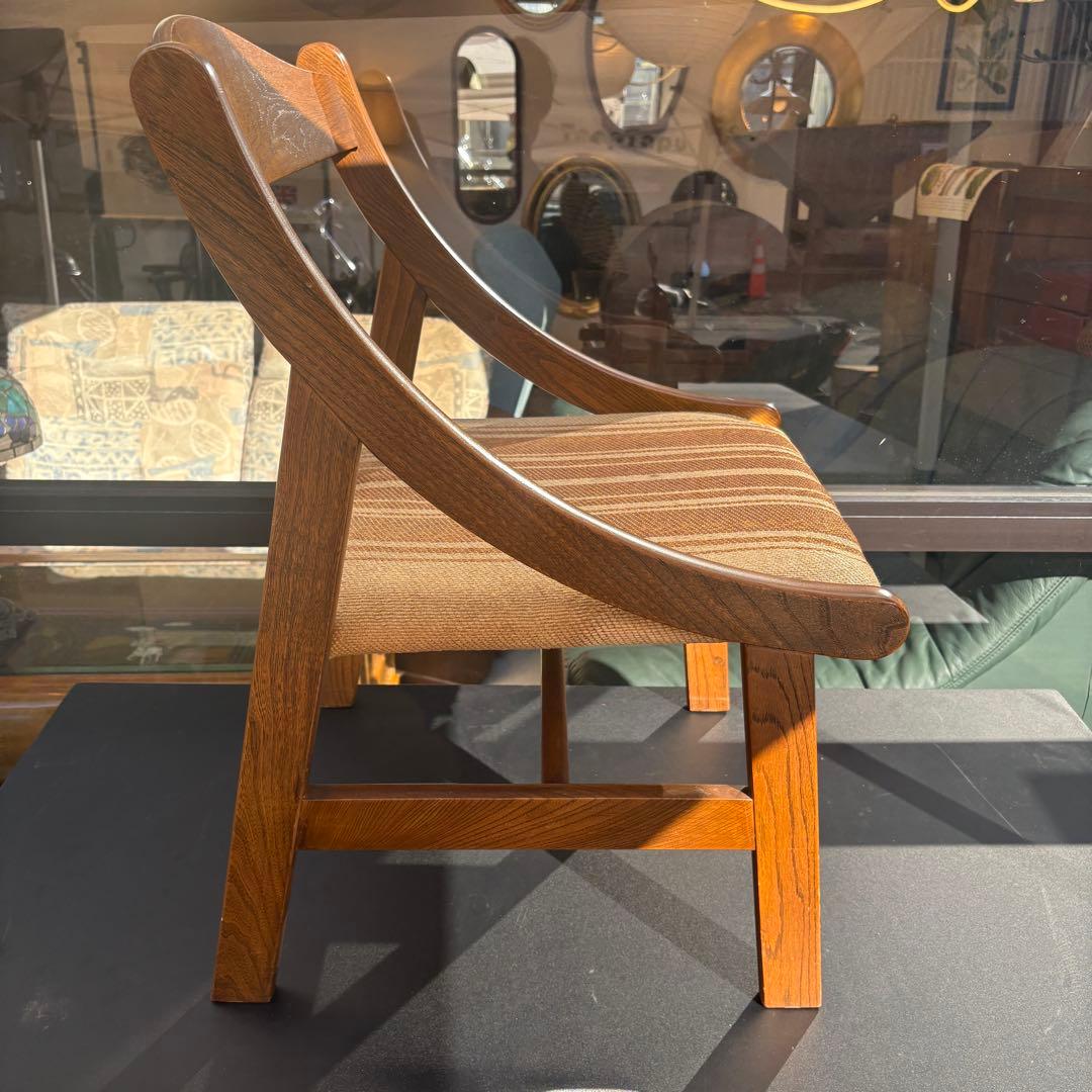 fujimokko ダイニングチェア　ロビーチェア　ミッドセンチュリー　2/2