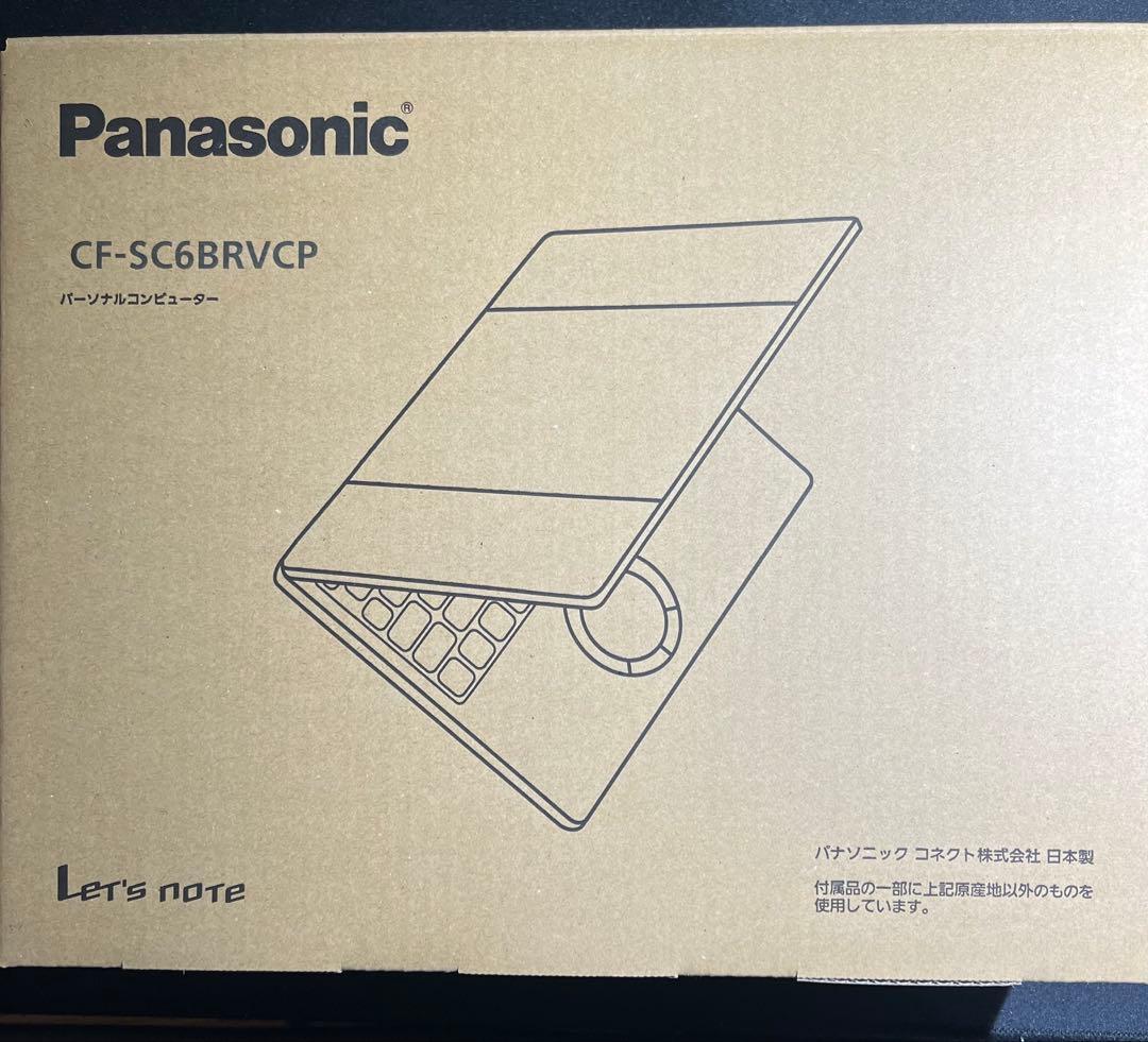 Let'sNote CF-SC6BRVCP 64GB LTE SSD1T未開封
