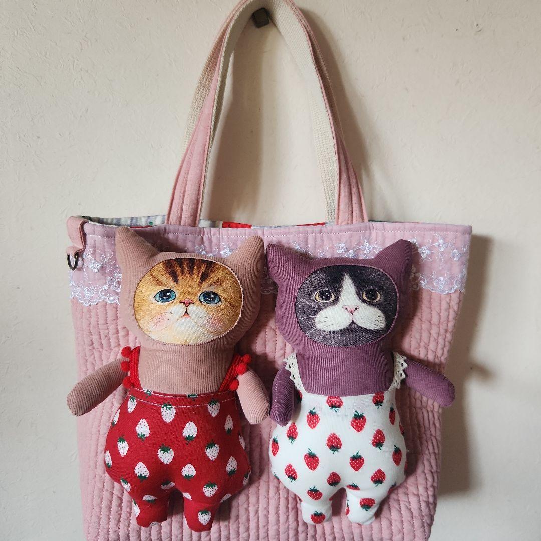 あ*こ様 コヤンイサムチョン　にゃんにゃんトート ハンドメイド