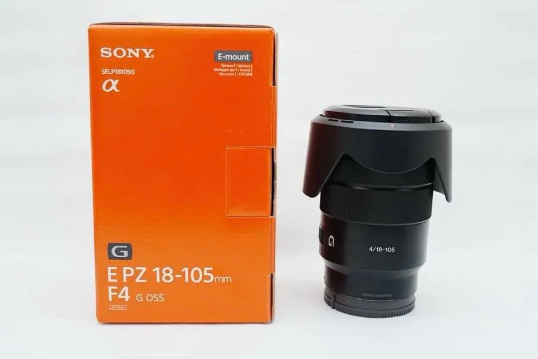 SONY E PZ 18-105mm F4 G OSS 新品フード付き