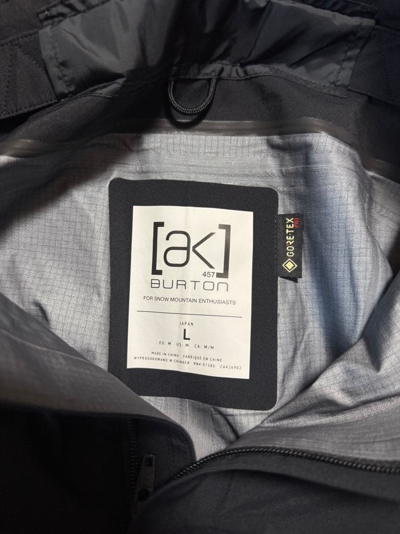 Burton AK457 ガイドパンツ L 黒 バートン fragment