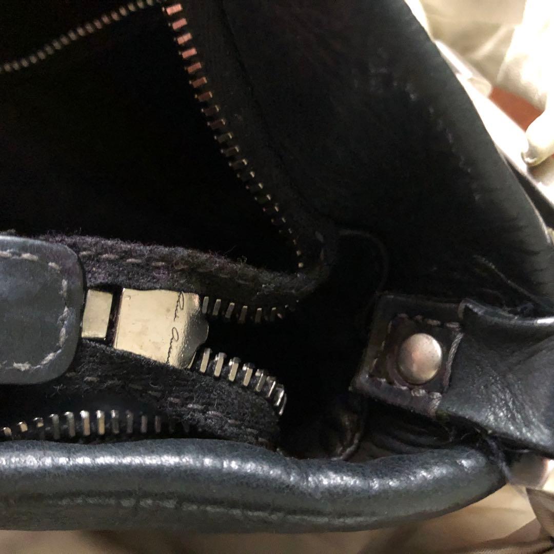バッグ 19SS Rick Owens studs leather hand bag