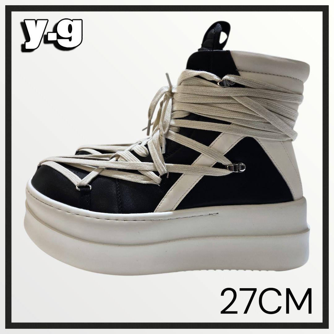 メガレーススニーカー ジオバスケット風 y2k fgmm opium geek