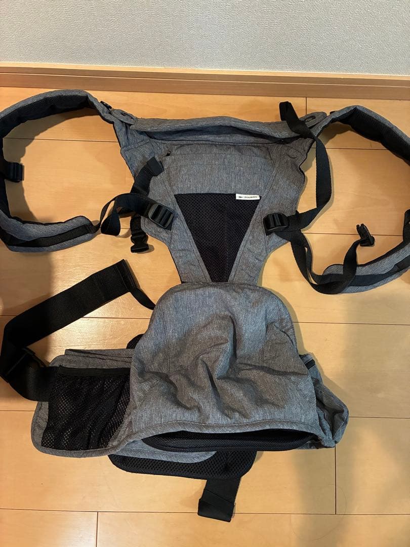 POLBAN PRIME ヒップシート抱っこひも メランジグレー