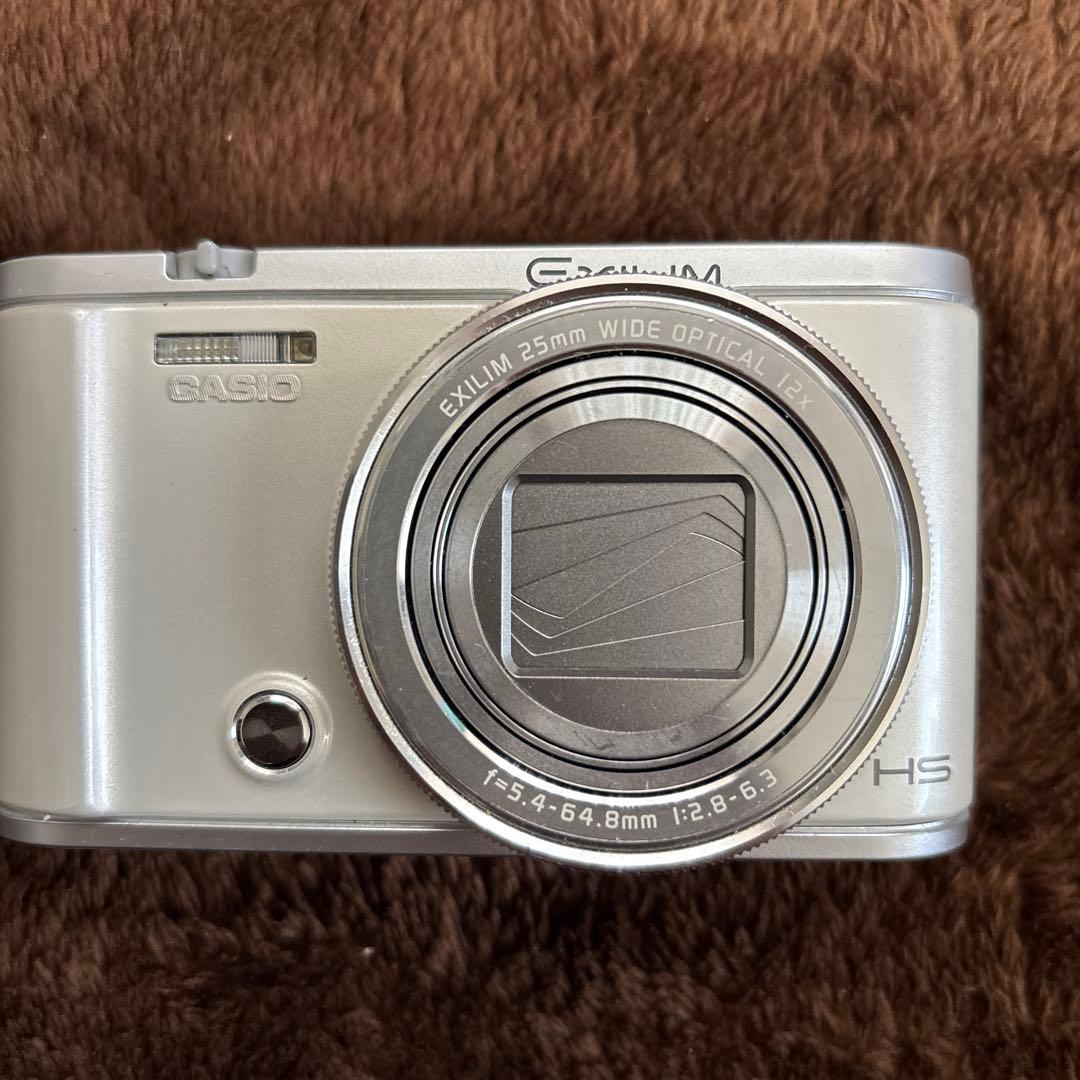 コンデジ CASIO EXILIM EX-ZR3200WE 自撮り可 スマホ転送