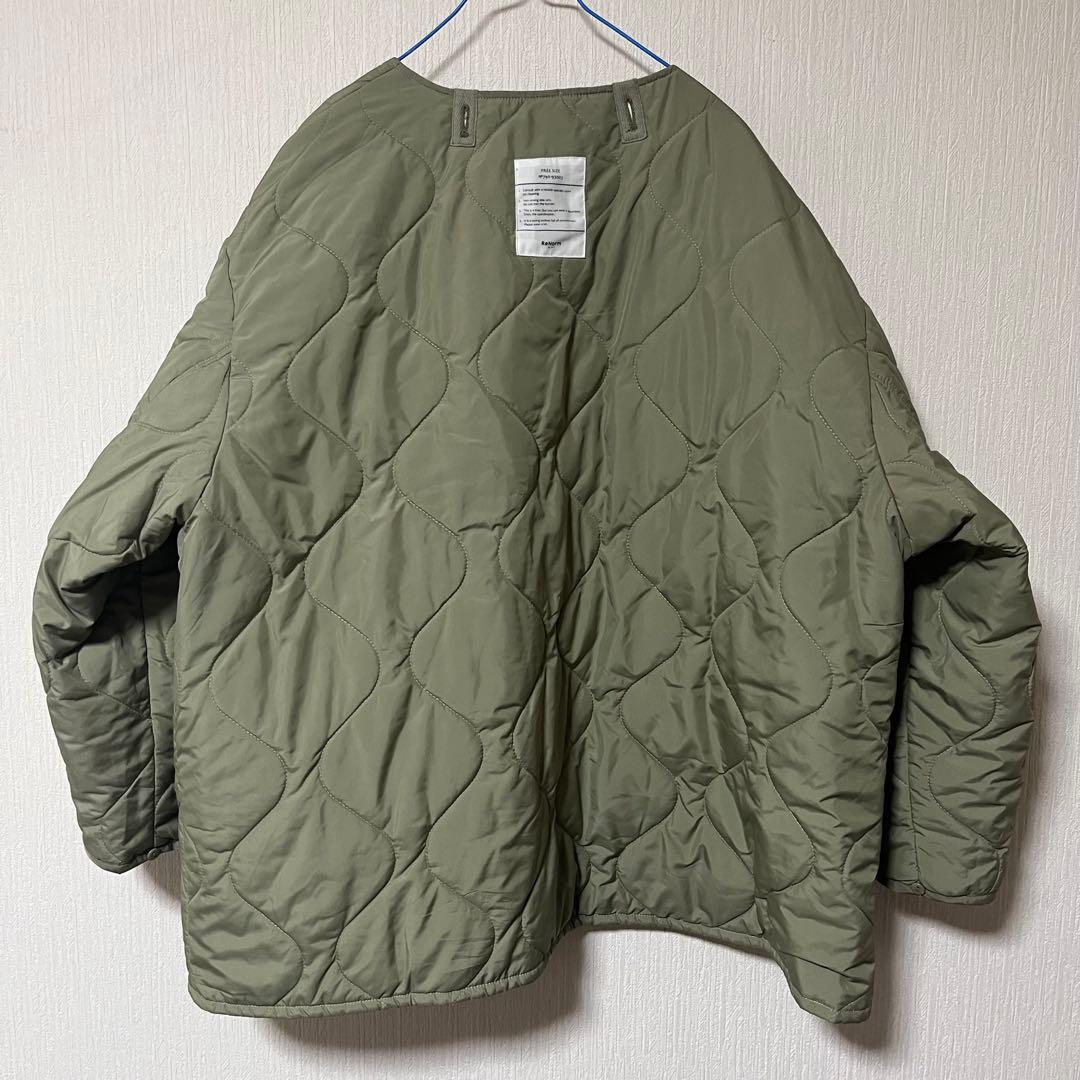 ReNorm × YUKI M65コート×中綿ブルゾンセット　カーキ