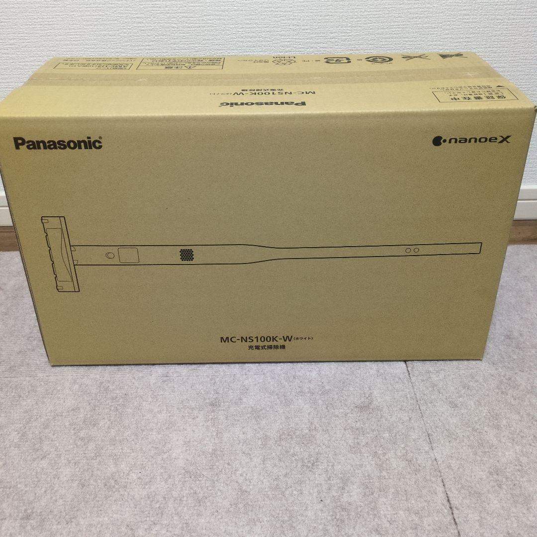 掃除機・クリーナー Panasonic MC-NS100K-W