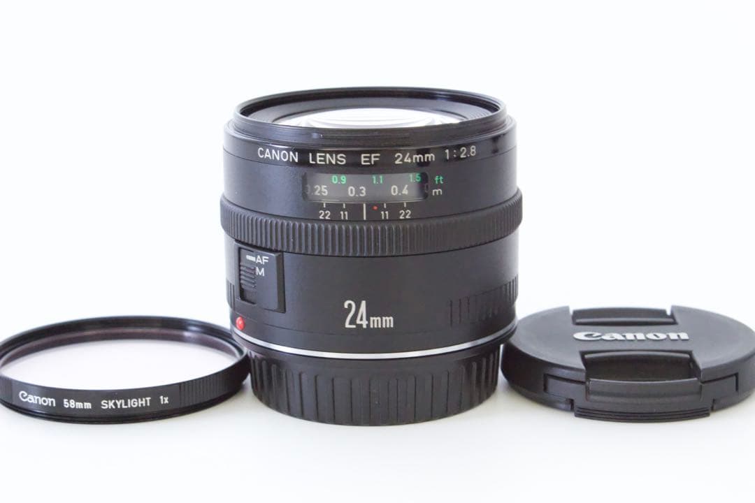Canon EF 24mm F2.8 ✨超広角単焦点レンズ　インスタ　美品