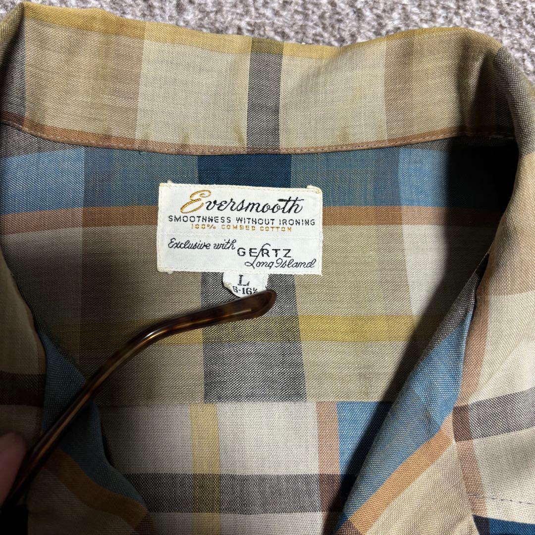 t*y様 60s ヴィンテージ　シャツ　コットン　レーヨン　vintage 60