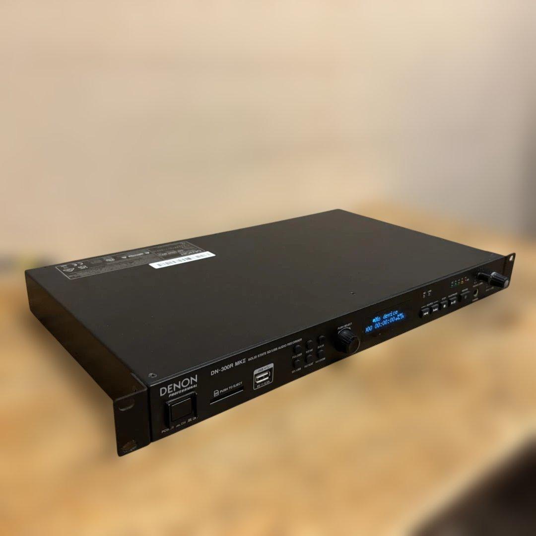 DENON DN-300R MKⅡ SD/USB対応　メディアレコーダー