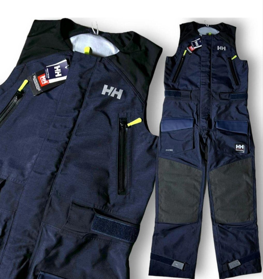 ヘリーハンセン 撥水 防水 オーバーオール サロペット セーリング ビブパンツ